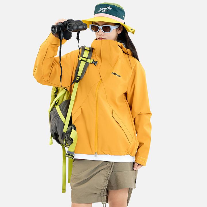 轻薄软壳衣春秋男女款城市户外轻量化磁吸设计骑行服26988F