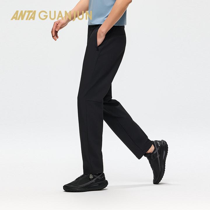 安踏冠军全天候系列冠军荣耀通勤透气男梭织休闲长裤152520516