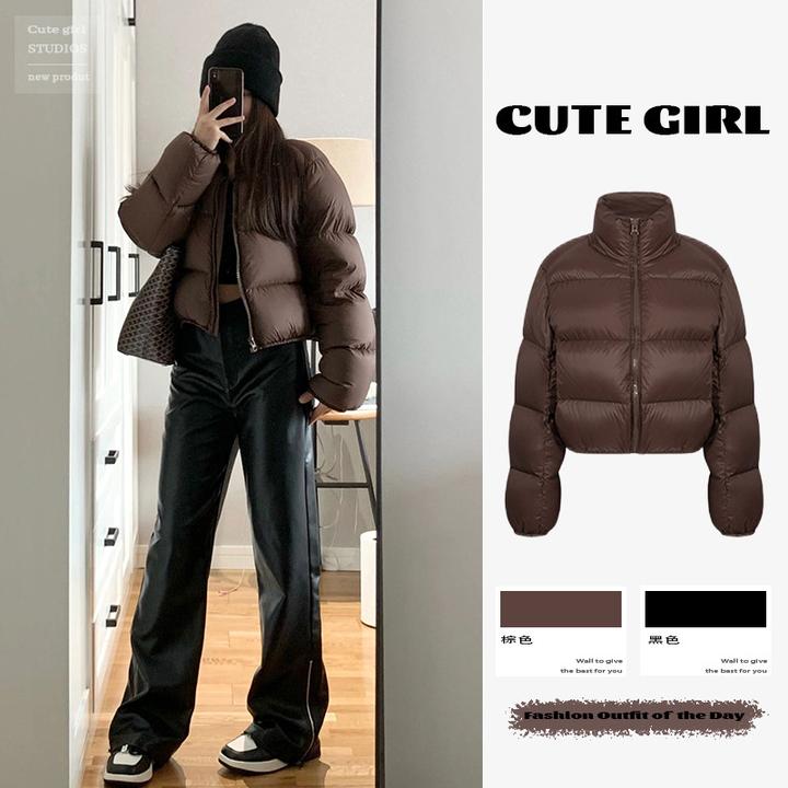 冬季短款小个子外套美式棉衣复古高级感棉袄棉服女冬季新款棉服