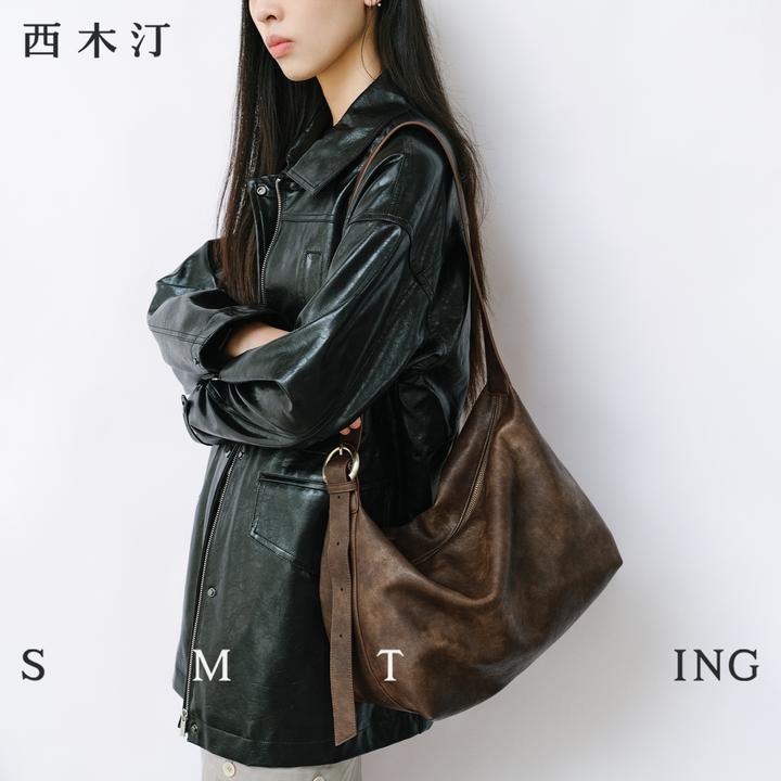 【琥珀流光】西木汀  爱软糖 新款包包单肩斜挎女小众气质