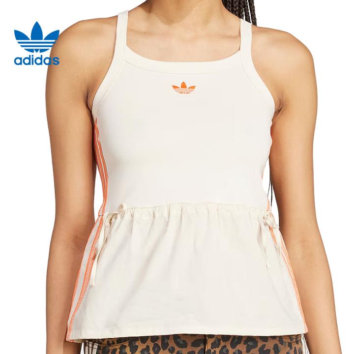 【商城】流光风Adidas阿迪达斯三叶草女子休闲无袖T恤背心KC0765