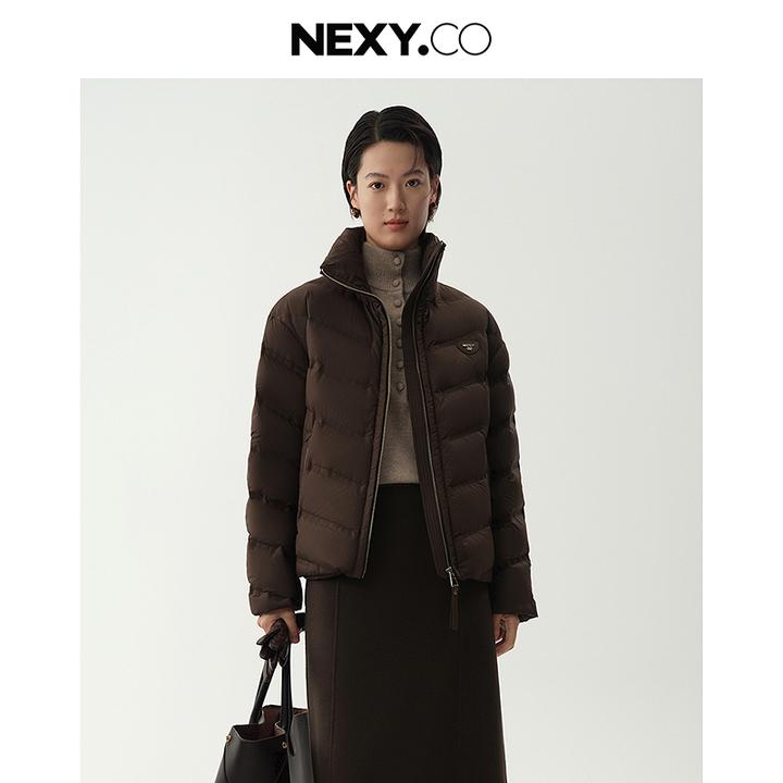 NEXY.CO/奈蔻短款休闲保暖秋冬时尚羽绒外套XR00733E5/XR00768B5