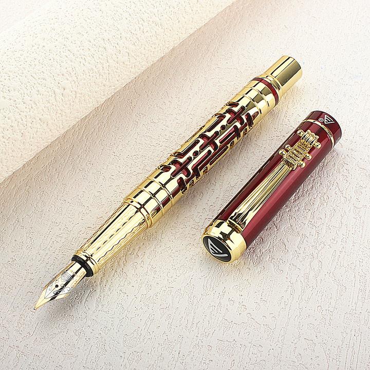 烂笔头3095钢笔全金属铜成人办公男女学生用练字书法签字美工高档