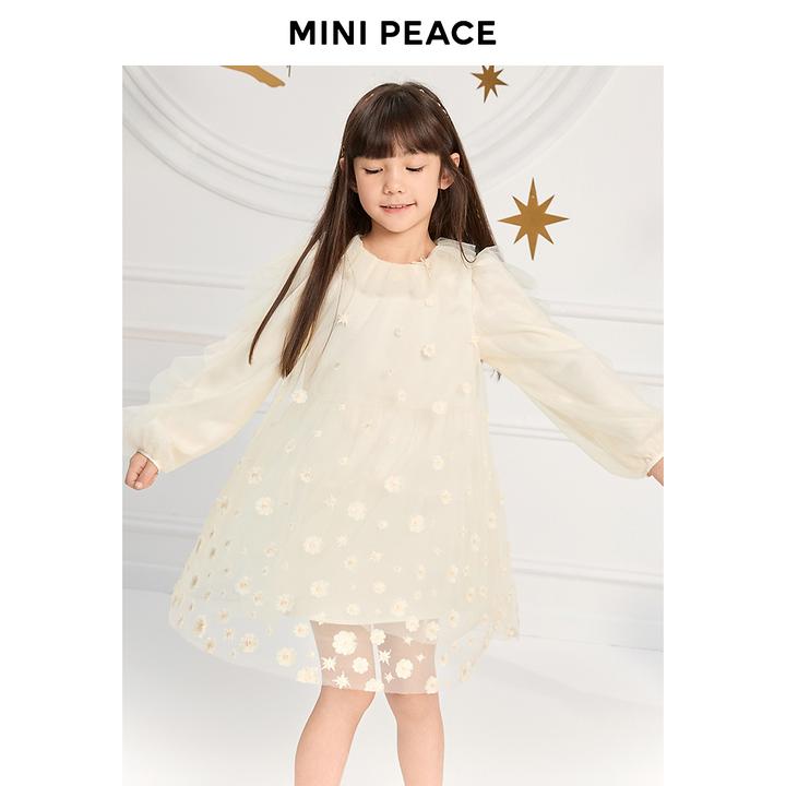 【专柜同款公主系列】MINIPEACE太平鸟童装女童连衣裙洋气25秋新