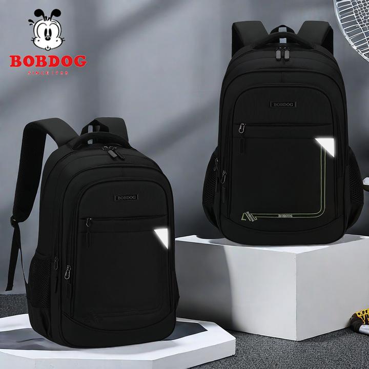 巴布豆学生书包1-34-6年级初中高中男孩户外减负护脊大容量防水包