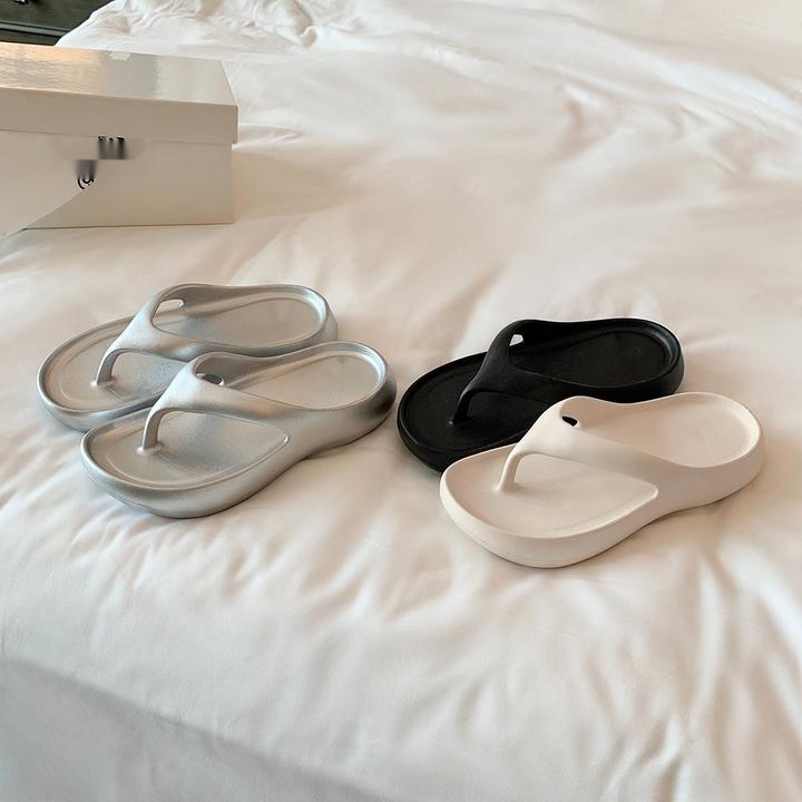 【苏茵茵同款】独家版本~露思同款厚底休闲沙滩人字拖鞋女凉拖外穿