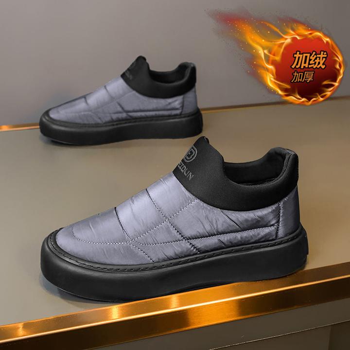 男士防滑男款雪地靴男款冬靴加厚加绒保暖冬季冬季棉鞋男款