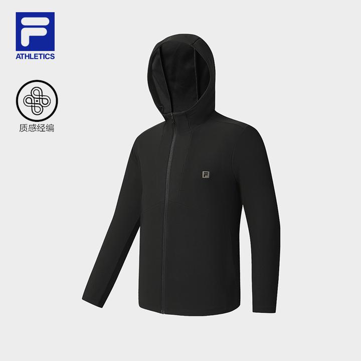 Fila/斐乐男士【质感经编】秋季新款高弹商务连帽外套A11M541503F