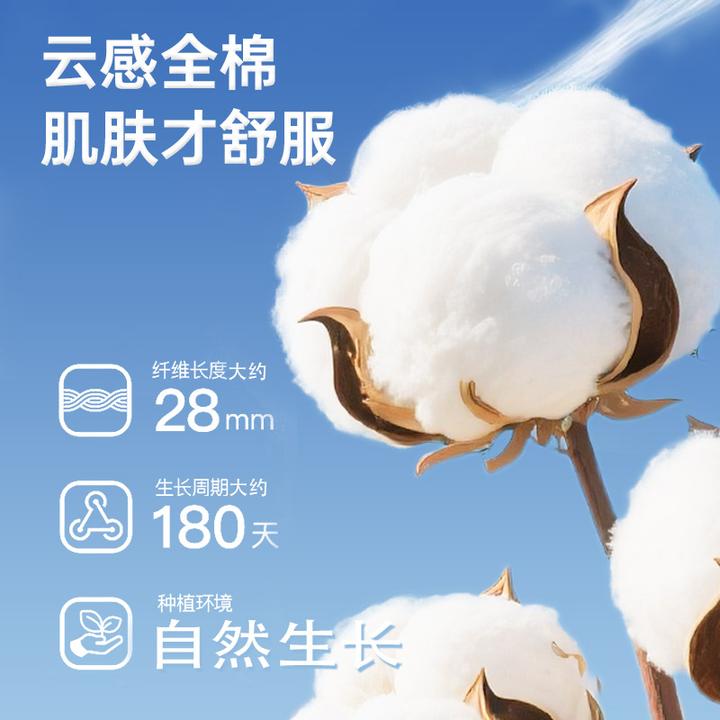 棉小君100%全棉纯棉平纹婴儿棉柔巾新生儿擦脸洁面母婴可用