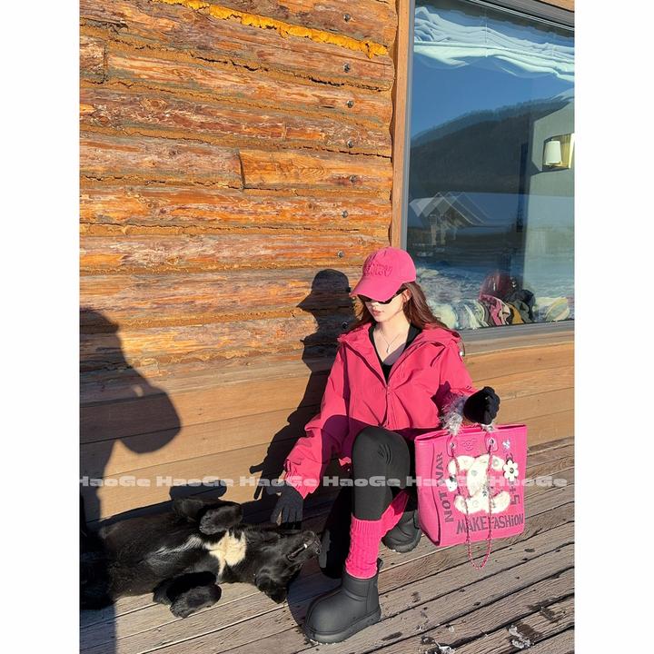 浩哥严选●甜酷冲锋衣HGD5YRF5266A羽绒服预加厚秋冬户外保暖设计