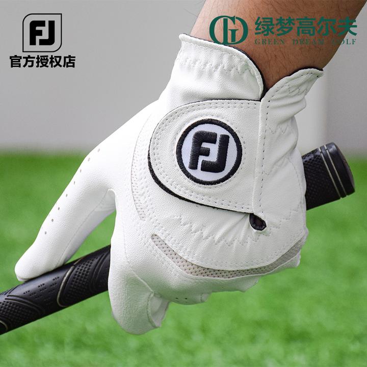 Footjoy高尔夫手套weathersof男款FJ手套男士运动单只透气耐磨