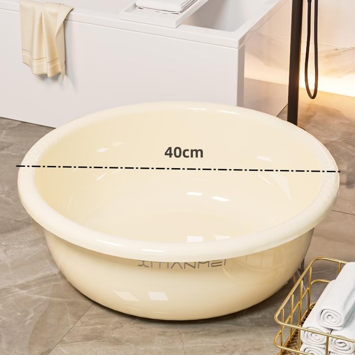 洗衣盆家用加大盆子洗衣服专用盆超大洗脸盆加厚食品特大号塑料盆