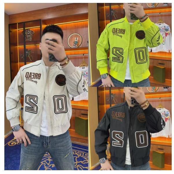 88955 多标外套 立领潮品潮款潮服潮男休闲情侣款