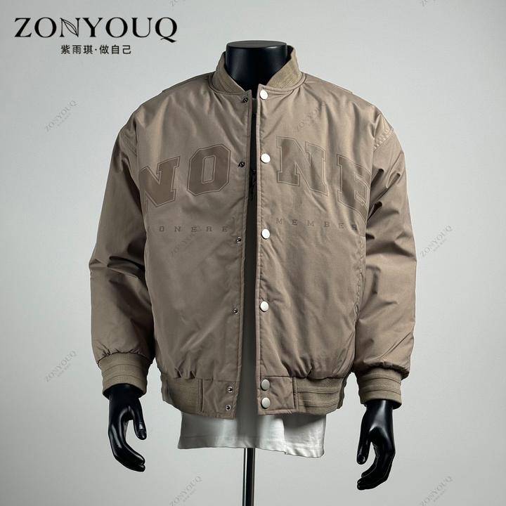 棒球服棉衣男冬季加厚保暖工装飞行棉服百搭美式休闲潮流时尚外套