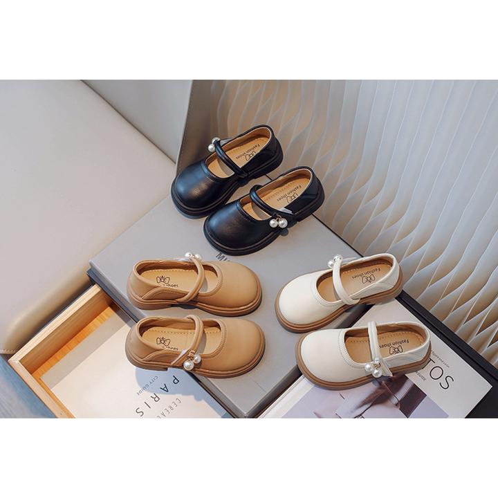女童鞋子儿童公主小皮鞋2025春秋新款宝宝豆豆玛丽珍时尚软底单鞋