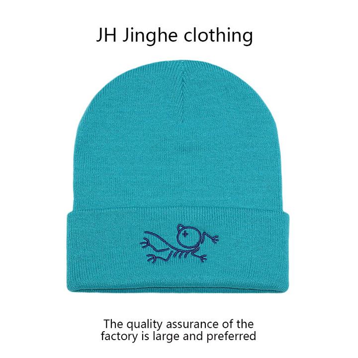 小鸡户外徒步春季针织帽美式户外徒步始祖小鸡冷帽专用帽子登山