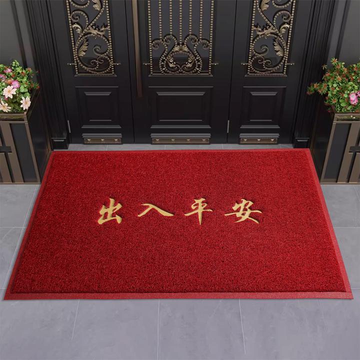 门口地垫入户门垫吸水防滑地毯门口地垫玄关除尘入户门口脚垫子
