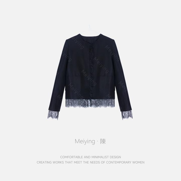 Meiying-“格调派对”蕾丝西服外套YA5QQ002