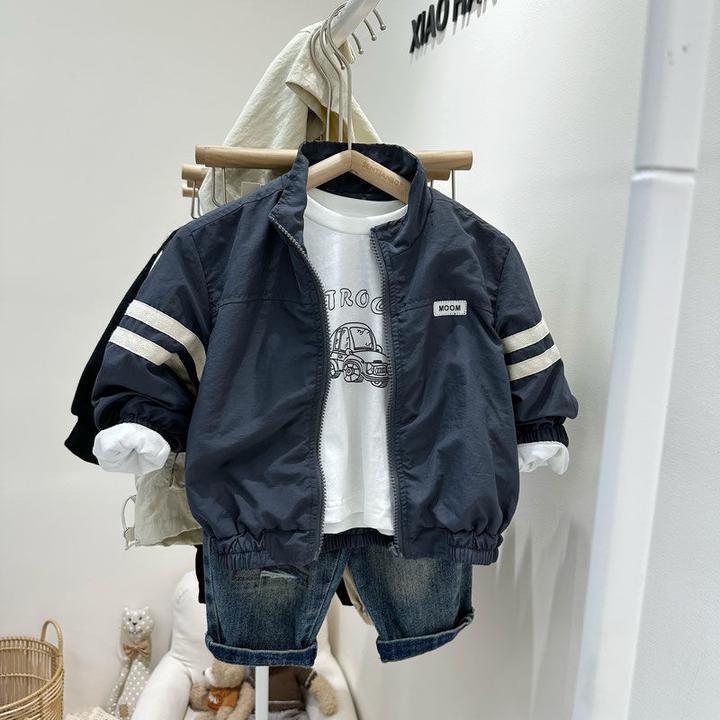 休闲防晒衣男童轻薄外套夏装宝宝中小童韩版上衣空调衫长袖新款潮