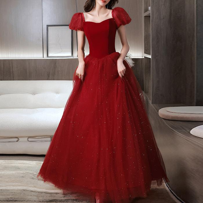 敬酒服新娘2025新款秋季在逃公主红色订婚结婚敬酒服礼服长款裙子