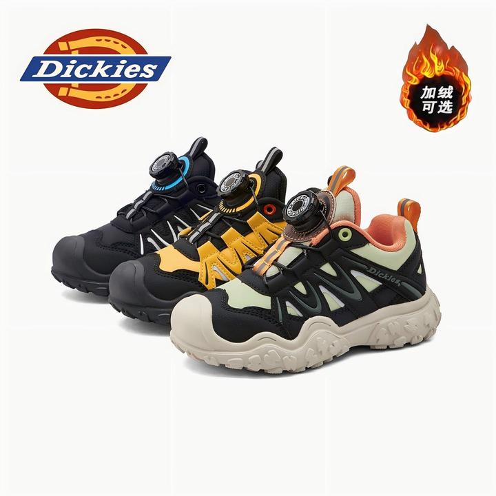 Dickies【加绒可选】厚底机能鞋冬季新款耐磨防滑运动鞋休闲童鞋