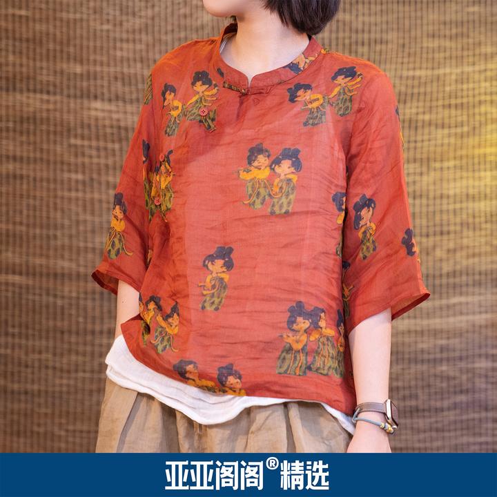 阁阁精选【纯苎麻奶奶款】25夏小个子必入清凉透气纯苎麻奶奶款872