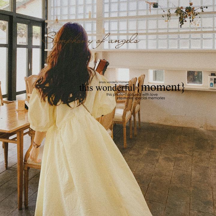 连衣裙长袖长款长裙裙子【大货主推款】在逃公主三色玫瑰浮雕蓬蓬裙