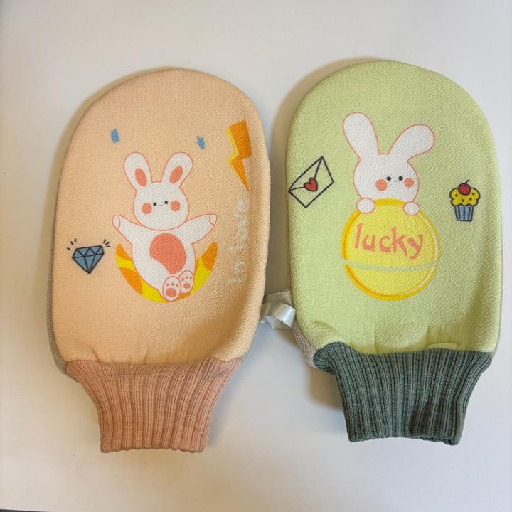 千千鱼宝宝搓澡巾孩子洗澡儿童搓澡下泥不疼双面亲肤儿童搓澡巾