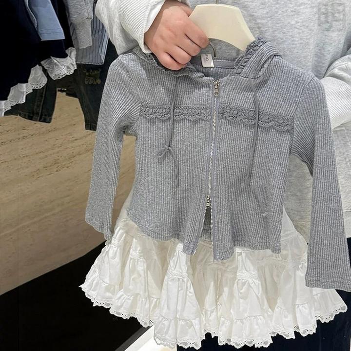 美式辣妹纯欲风连帽短外套女2025春夏新款修身短款开衫上衣女潮