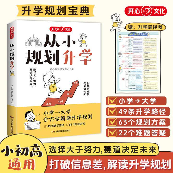 从小规划升学小学升初中升高中生中高考多元升学规划