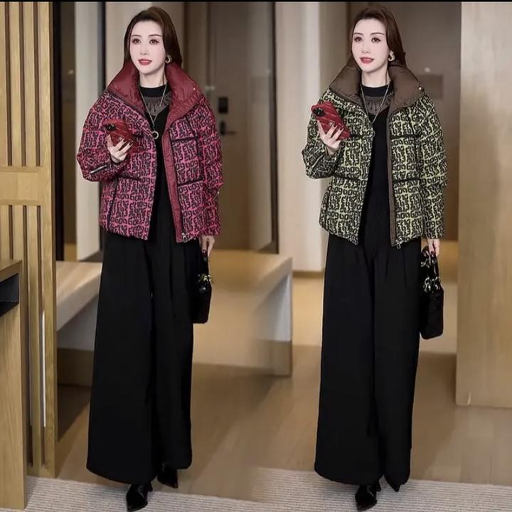 休闲气质减龄加厚棉服冬季2024新款外套穿搭洋气时尚宽松款24511