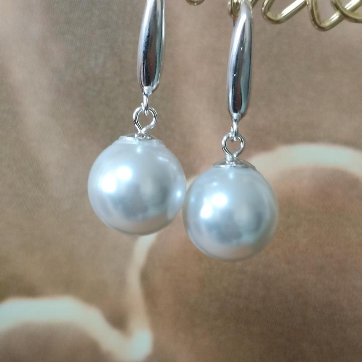 非金属亚克力耳饰 足银银制品 ，新款精致百搭时尚耳环