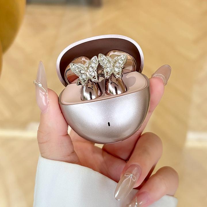 耳机女士蓝牙耳机2025款小巧精致耳饰久戴不累蓝牙无线耳机舒适