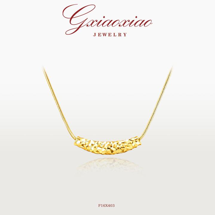 G XIAOXIAO项链 复古高级锁骨微笑项链 F16X403 F16X404新年礼物