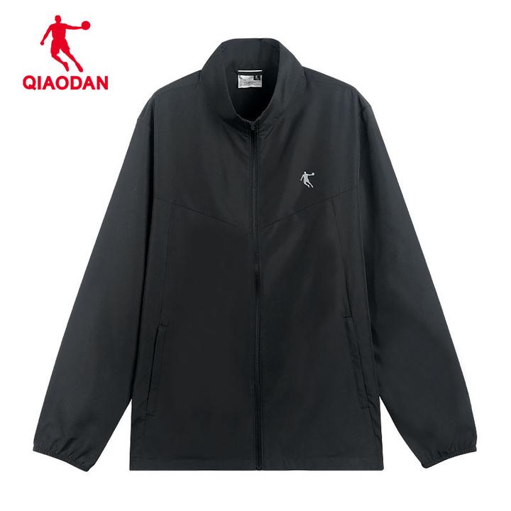 乔丹男生外套2025秋季常规款户外运动风立领外套夹克男子休闲锻炼