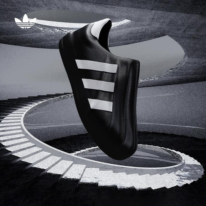 阿迪达斯官方三叶草 adiFOM SUPERSTAR经典贝壳头板鞋男女 HQ8752