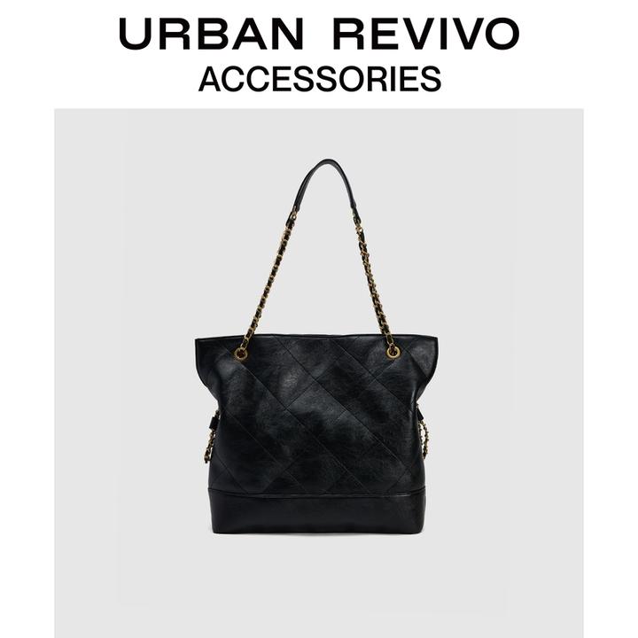 【HOT】URBAN REVIVO2025冬季新款女小香单肩斜挎包UAWB50220
