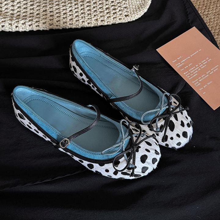 2025夏季新款中跟薄款修面平跟蝴蝶结纯色单鞋豆豆鞋玛丽珍海妖风