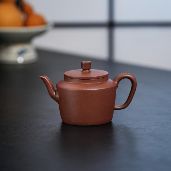 【顶蜀】底槽清折肩牛盖宫灯200毫升紫砂壶茶具泡茶壶