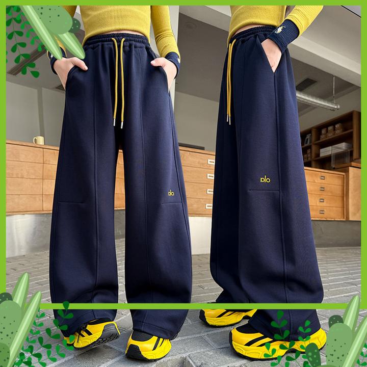 织休闲裤童装儿童女童2025年款衣服炸街潮12岁男童潮款秋款牛仔裤