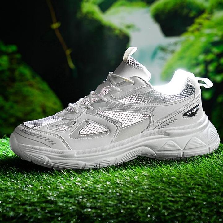 单网大码男鞋老爹鞋男款新款夏季透气男款鞋子男款男士四季休闲鞋