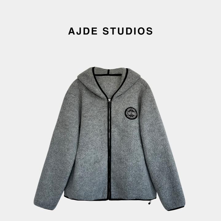 AJDE｜羊毛颗粒外套QZ