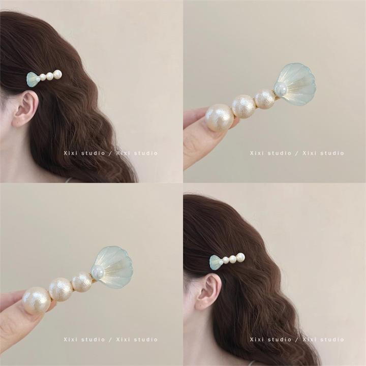 有被仙到！海洋系列发夹！可爱少女刘海夹超仙碎发夹新款侧边夹