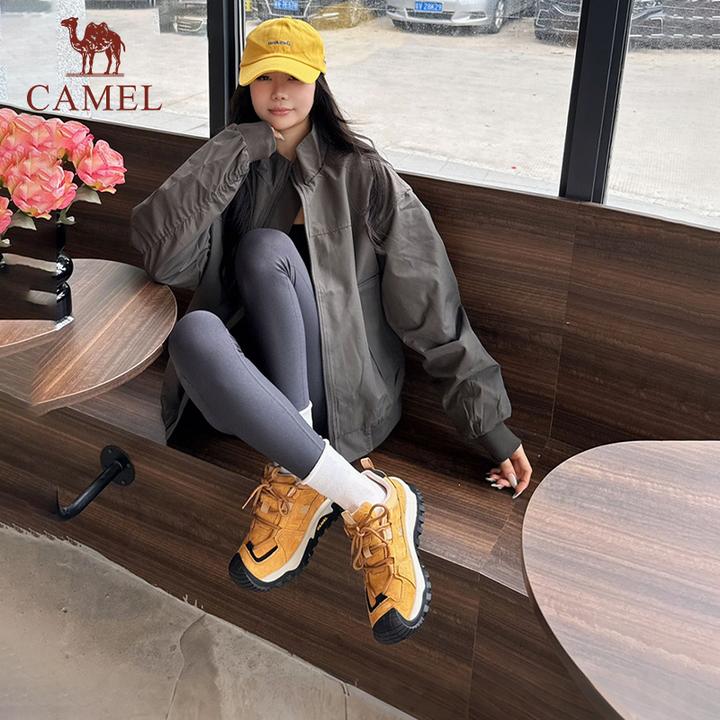 骆驼户外登山鞋2025秋冬新款女鞋减震徒步鞋时尚百搭登山男鞋GC