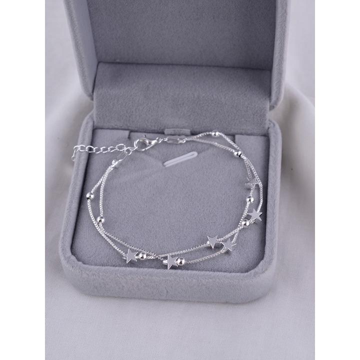 银9999星星手链女小众设计高级轻奢手镯时尚简约高级感气质精致