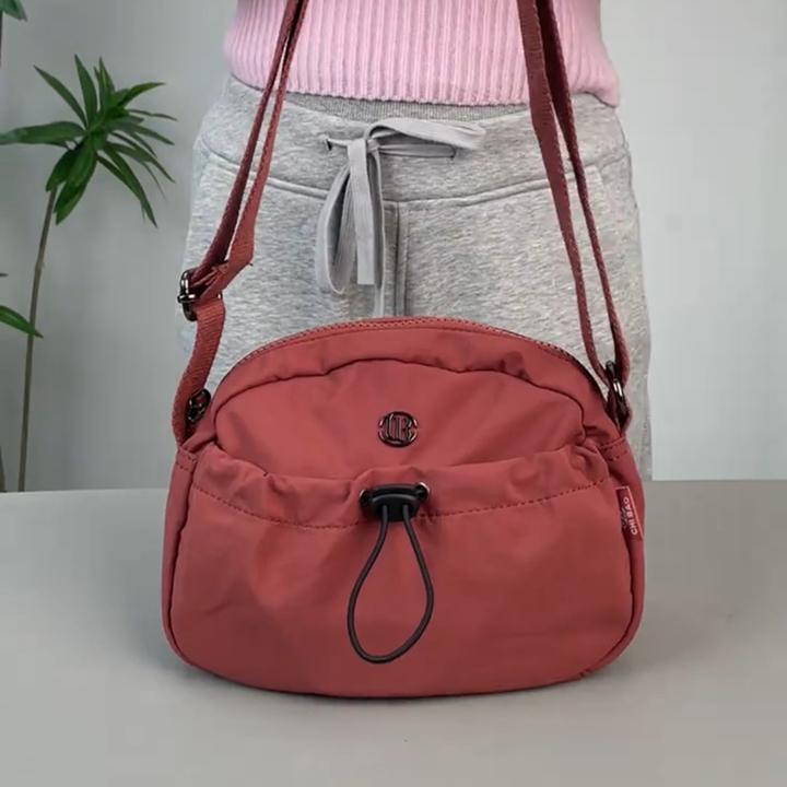 女包时尚百搭小包斜挎包轻便休闲牛津布包手机包单肩包中年妈妈包