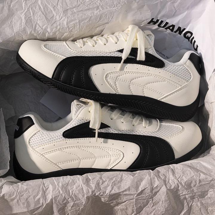 环球内增高德训鞋2025休闲百搭潮流复古板鞋秋季网面透气低帮潮鞋