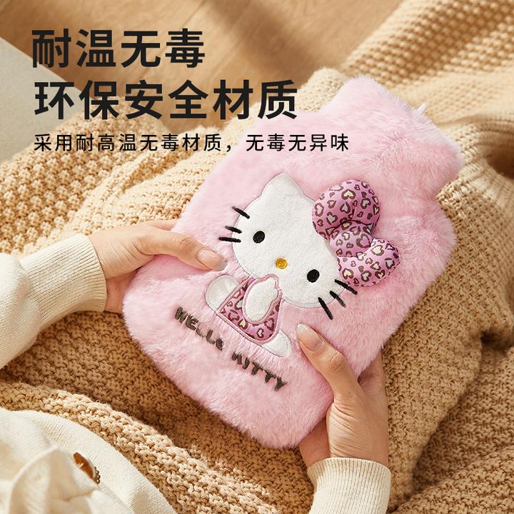三丽鸥【热水袋】2025新款注水式防爆hellokitty暖水袋热敷被窝专用