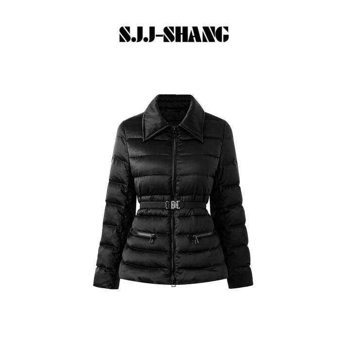 SJJ-SHANG【银标鹅】高密哑光匈牙利90银标白鹅绒羽绒服q136431p
