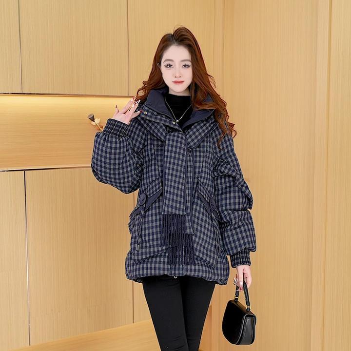 【羽绒服】冬季白鸭绒羽绒服百搭新款时尚气质休闲保暖外套女冬款